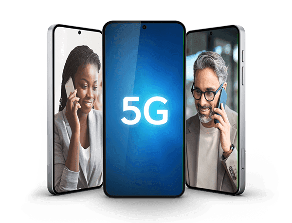 Stay connected across Canada and U.S. with fast 5G+ network coverage.